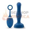 Plug anal con vibracion control inalambrico y carga usb